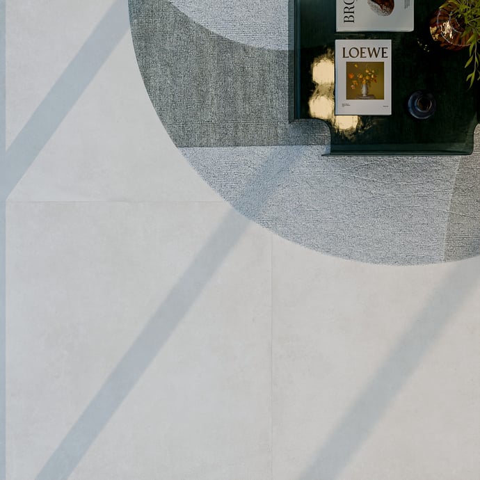 Weißer Beton Terra