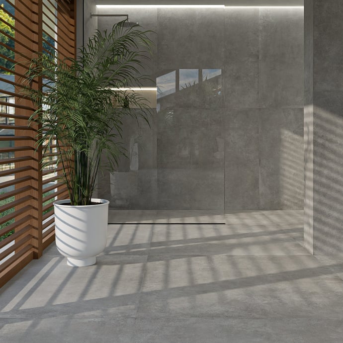 Terra Dark Grey Concrete