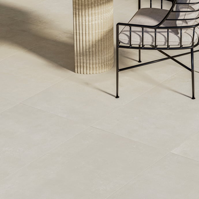 Londra Beiger Beton Outdoor rutschfest R11
