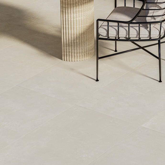 Londra Beiger Beton Outdoor rutschfest R11
