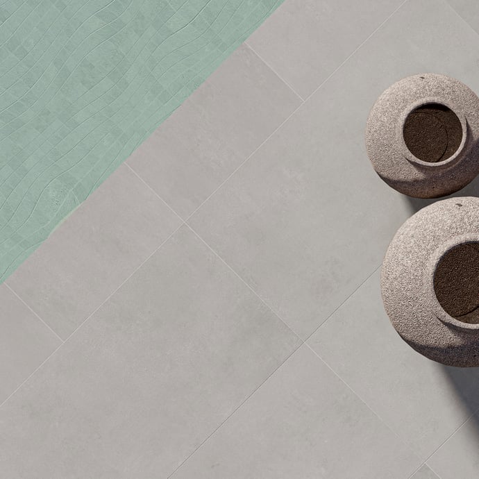 Londra Taupefarbener Beton Outdoor rutschfest R11
