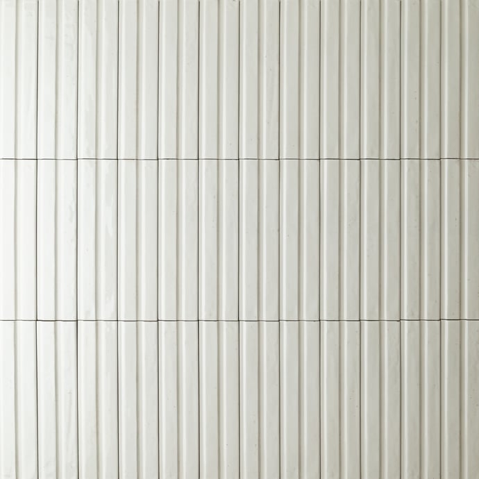 Terracotta Linear Weiß