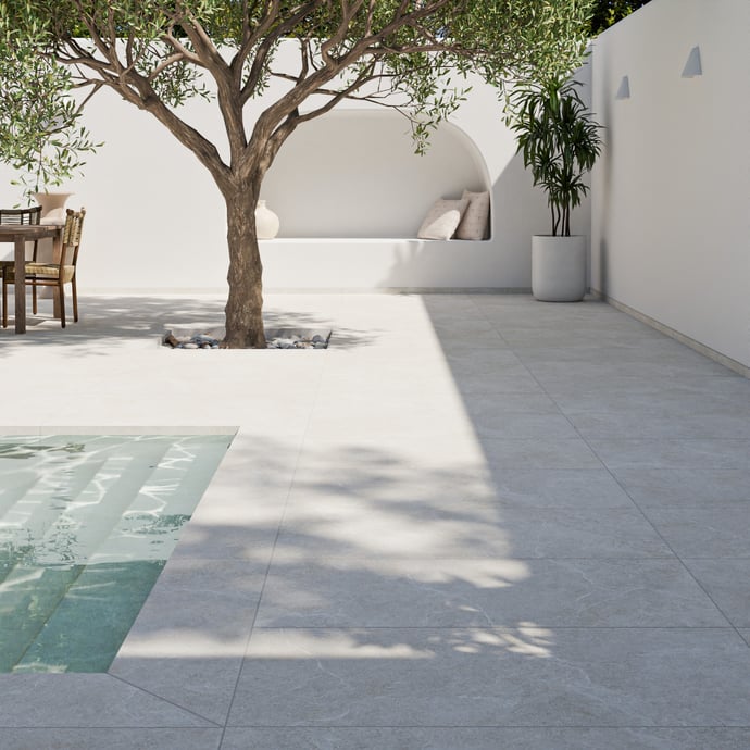 Pietra di Gerusalemme bianca 20 mm outdoor