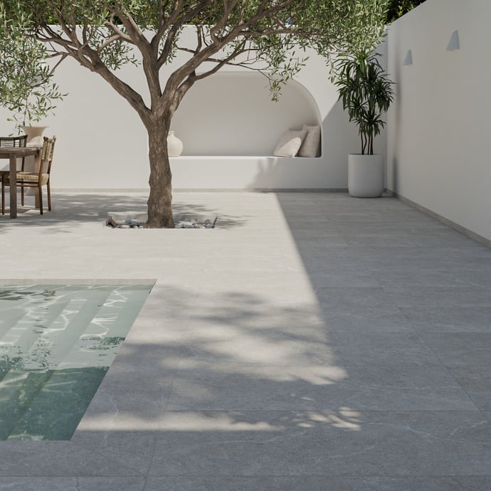 Gray Jerusalem stone 20 mm outdoor