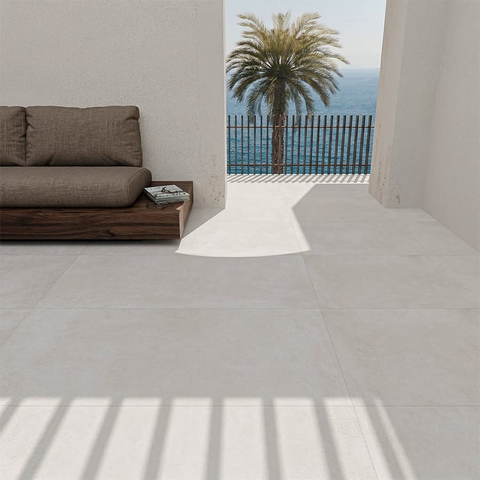 Weißer Beton Terra R11