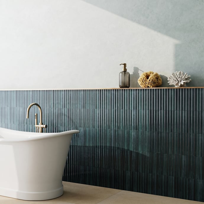 Terracotta Wave Bleu