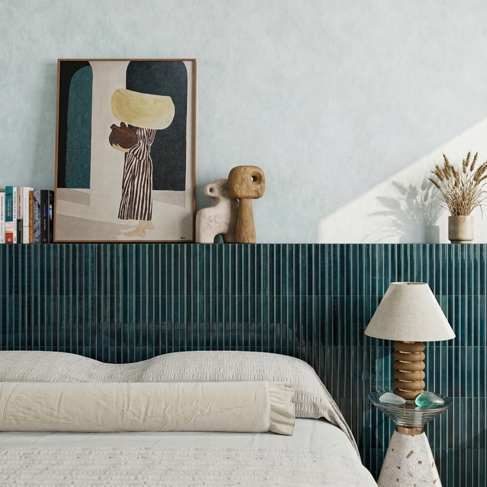Terracotta Linear Bleu