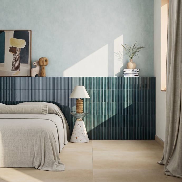 Terracotta Linear Bleu