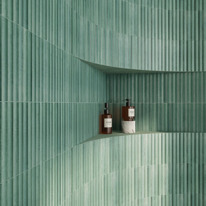 Terracotta Wave Turquoise