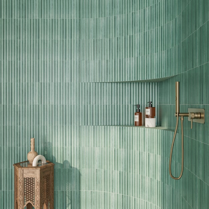 Terracotta Wave Turquoise