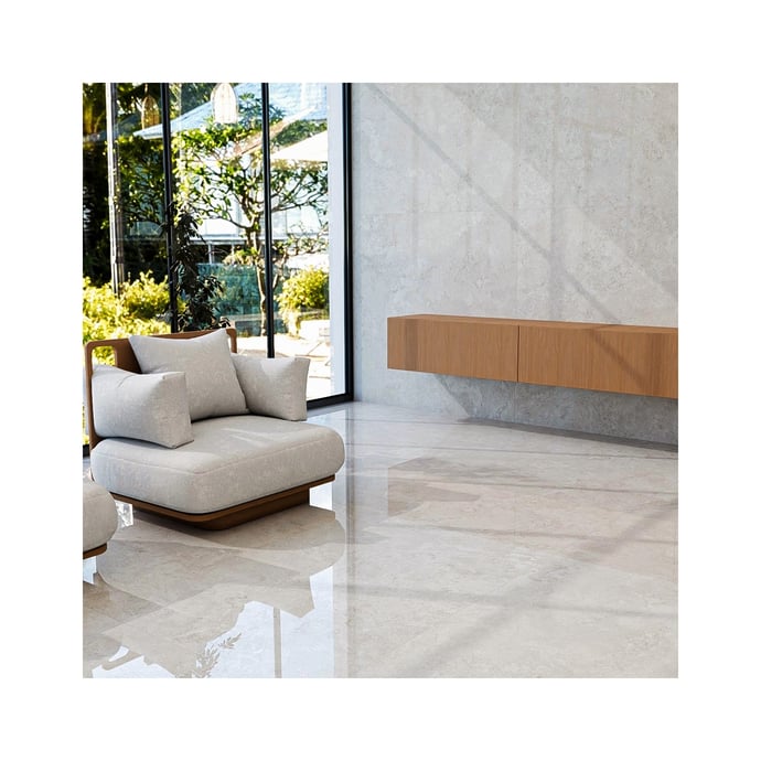 Ice Lux Bianco - Travertino