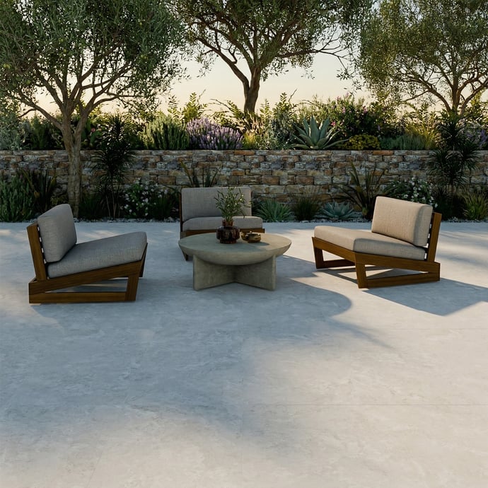 Ice Cross Perla - Travertino Outdoor
