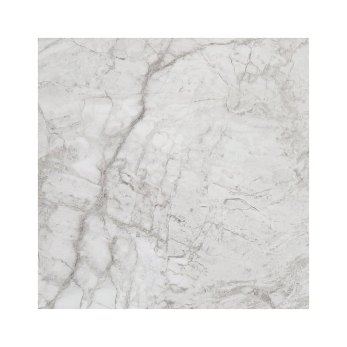 Glänzender Royal Silber Marmor