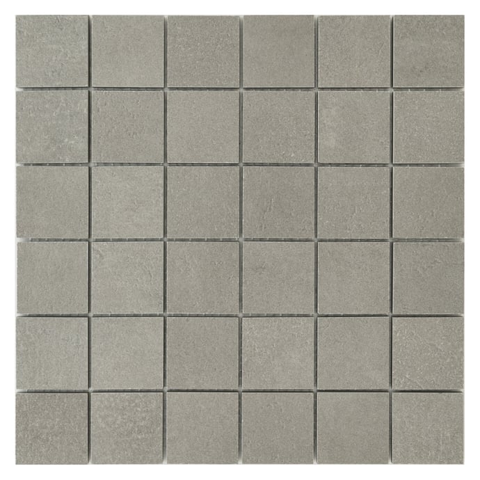 Londra Taupe Concrete Mosaic