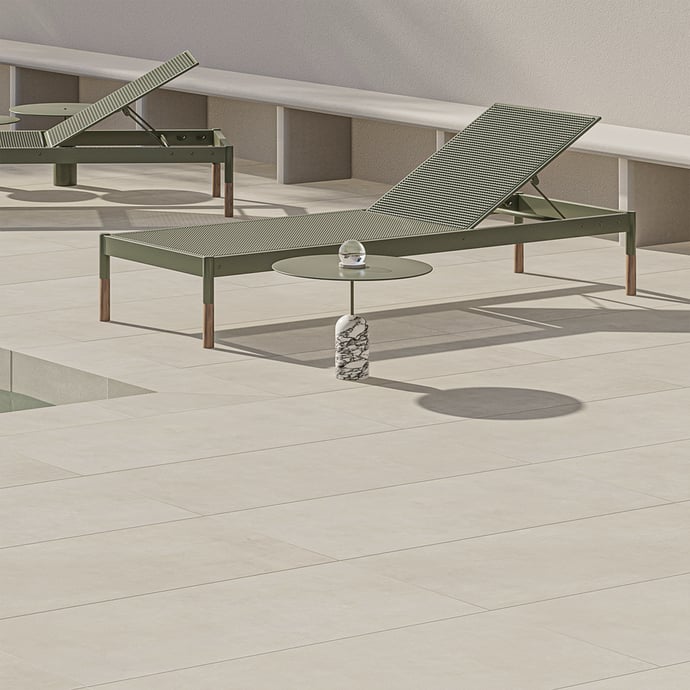 Londra Light Grey Concrete Outdoor Antislip R11