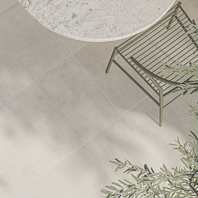 Londra Light Grey Concrete Outdoor Antislip R11