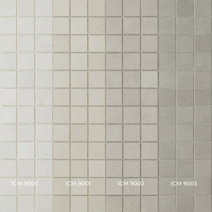 Londra Beige Concrete Mosaic