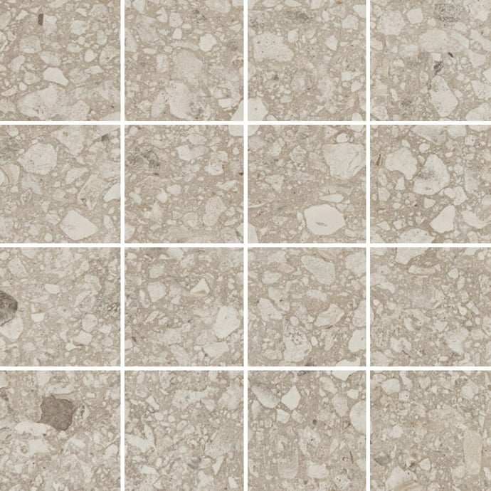 Left Bank Fragments Grey Mosaic 7x7