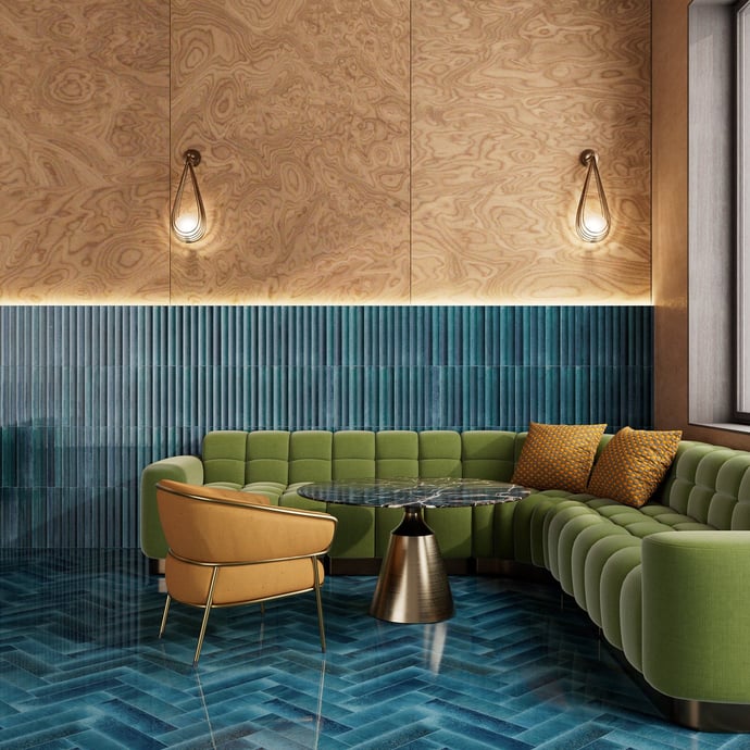 Terracotta Wave Ocean