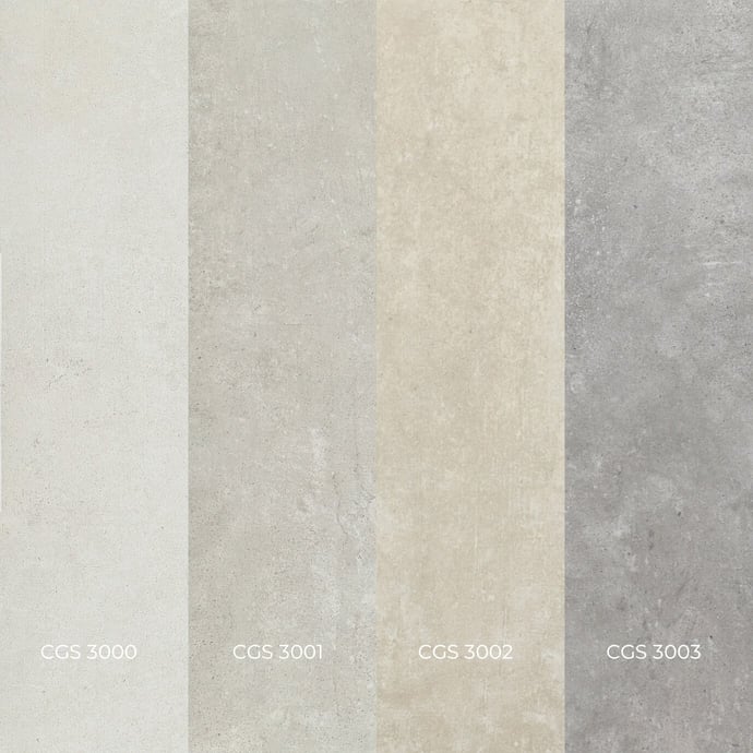 Béton Brut Gris clair 20 mm Extérieur