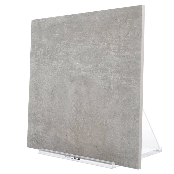 Dunkelgrauer Beton 2 cm dicke Bodenfliesen Light grip R11