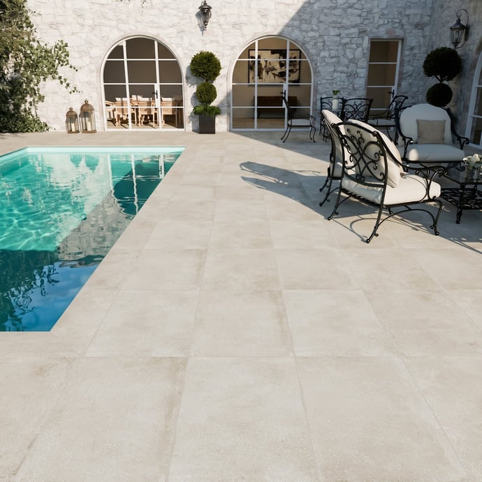 Marseille Stone Beige 20 mm outdoor