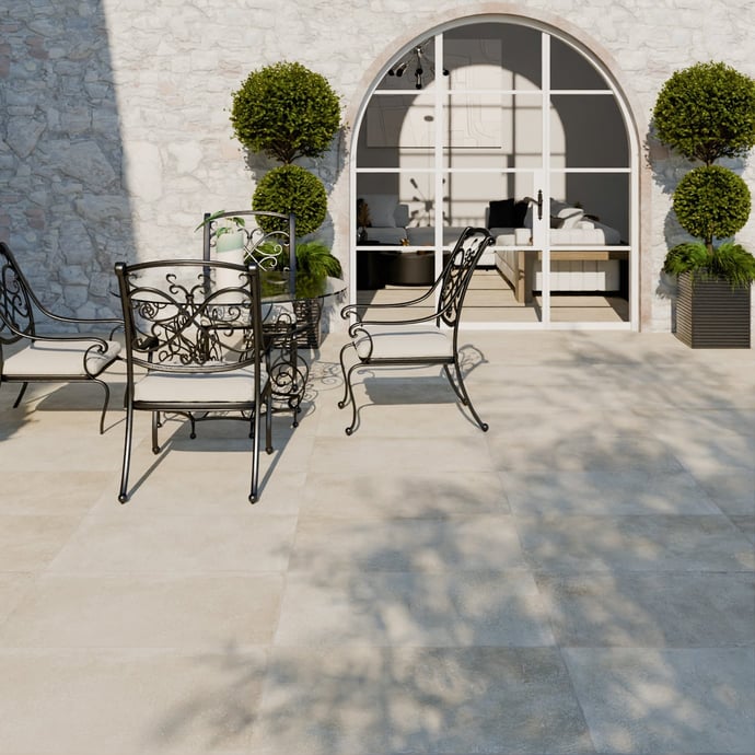 Marseille Stone Beige 20 mm outdoor