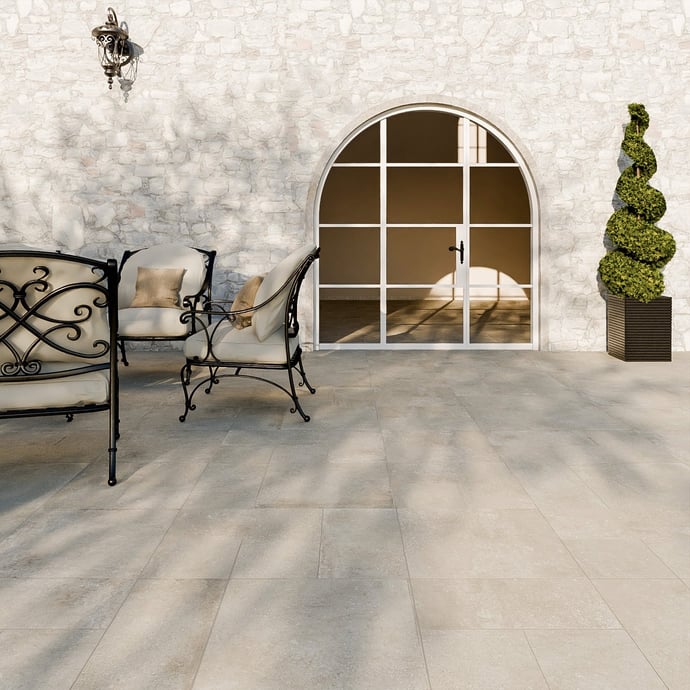 Stein von Marseille Beige für den Außenbereich R11