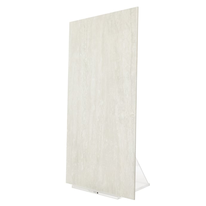 Contemporary White Veincut Travertine