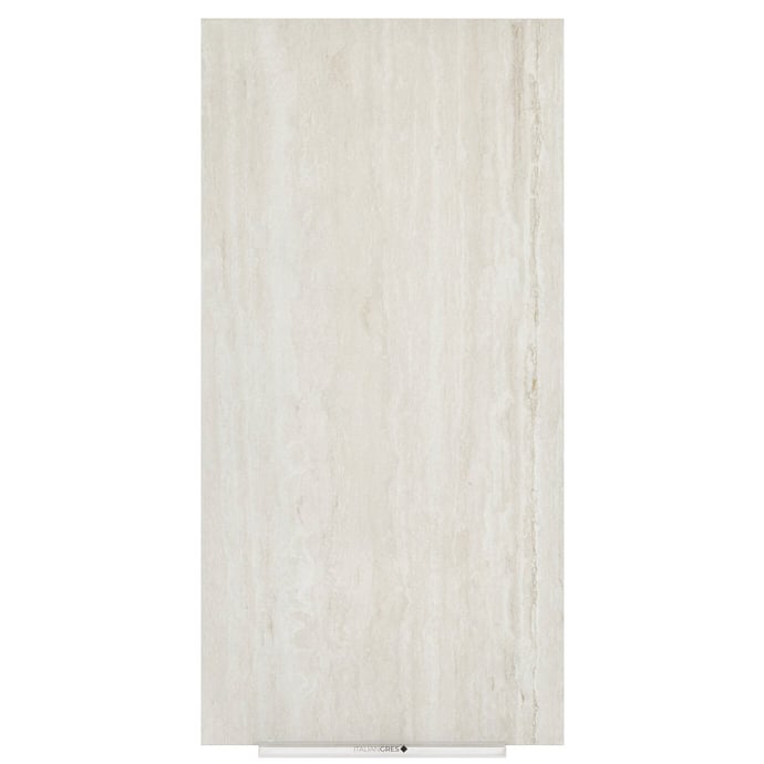 Contemporary White Veincut Travertine Outdoor 20 mm