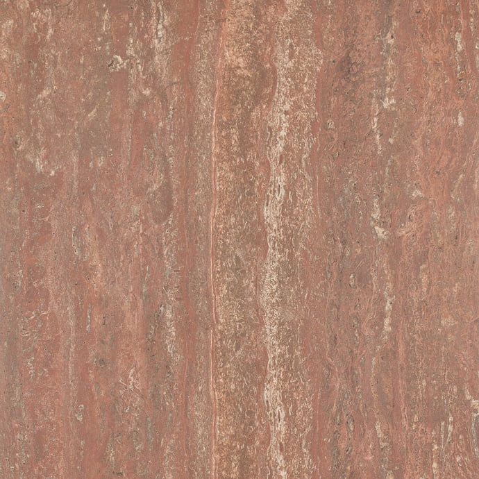 Travertin Veincut Rouge Contemporain