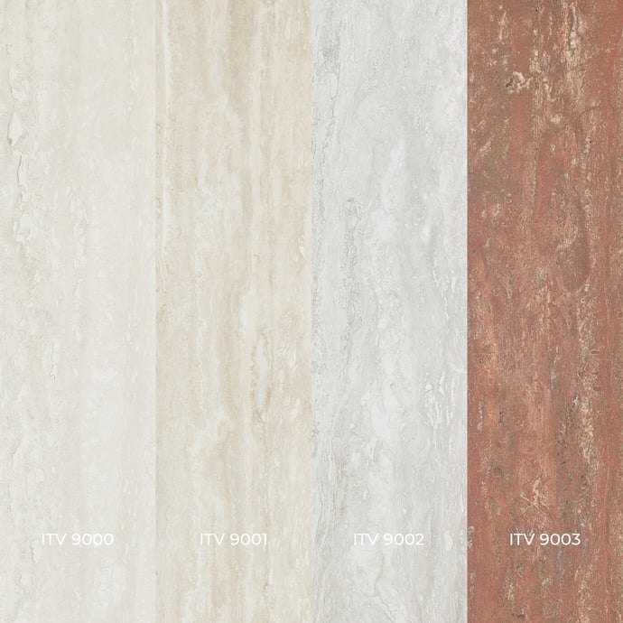 Contemporary White Veincut Travertine