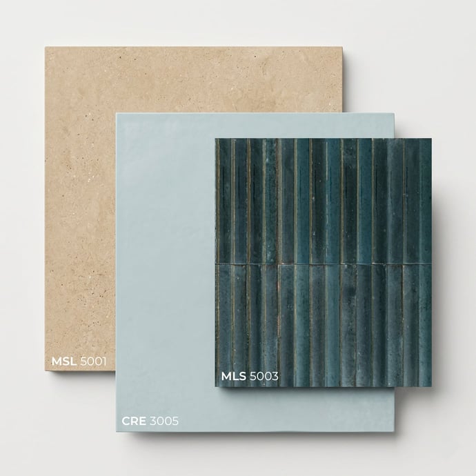 Terracotta Wave Blau