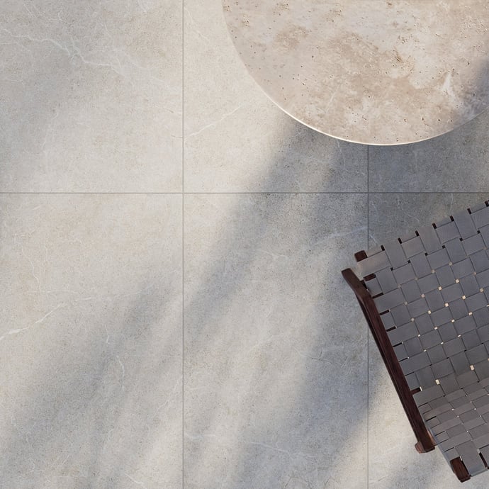 White Jerusalem stone 20 mm outdoor