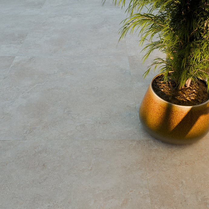 Crosscut almond travertine 20mm