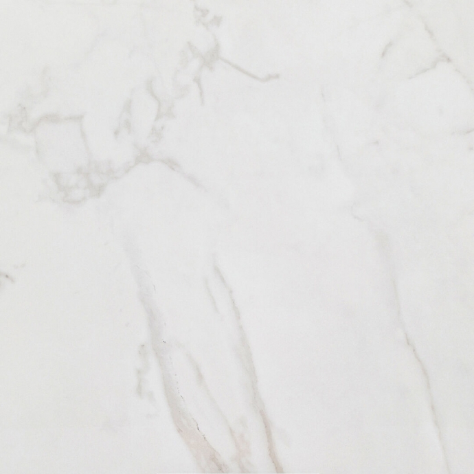 Glossy marble white melange