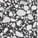 Macro Terrazzo dunkelbraun glänzend