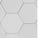 Terracotta Hexagon White