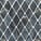 Blu Saint Laurent rhombuses mosaic