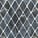 Blu Saint Laurent rhombuses mosaic
