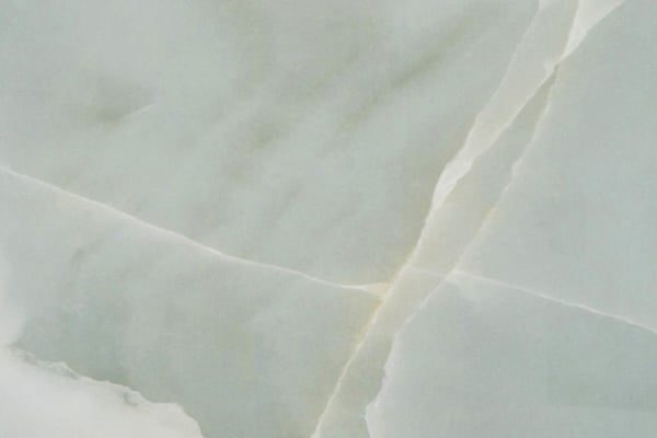 Glänzend Aquamarin Alabaster 9 mm
