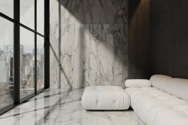 Manhattan Extra Calacatta - Glossy Marble 6 mm