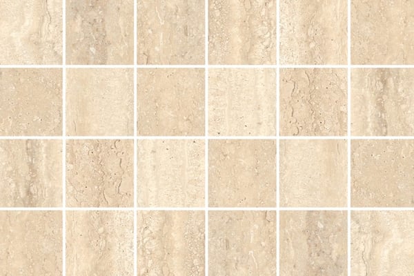 Klassischer Travertin Roma Mosaik