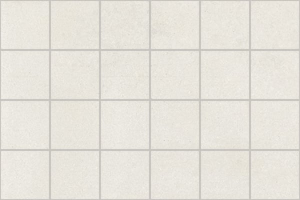 Mosaik 5x5 cm Ivory Zement