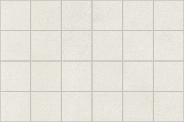 Mosaik 5x5 cm Ivory Zement