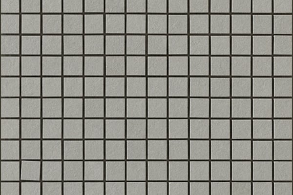 Mosaik 2x2 cm Grauer Zement