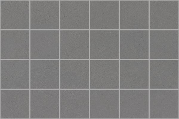 Mosaik 5x5 cm Anthrazit Zement