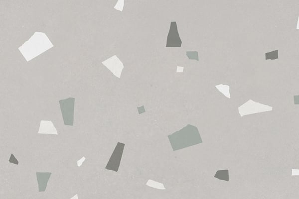 Grauer venezianischer geometrischer Terrazzo