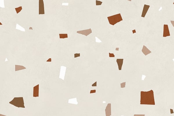 Terrazzo Geometrico Avorio