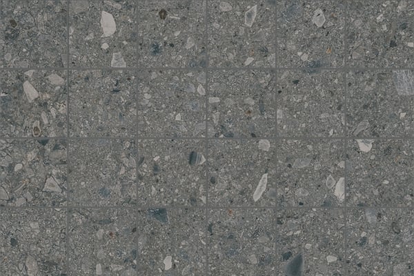 Milano Anthrazit Ceppo di Gré Mosaik